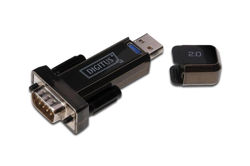 Digitus Adapter DA-70156 (USB M - RS-232 M; kolor czarny) 2_397236