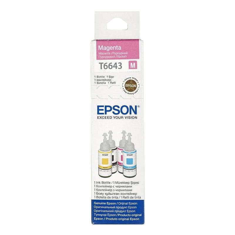 Epson Tusz butelka T6643 magenta C13T66434A