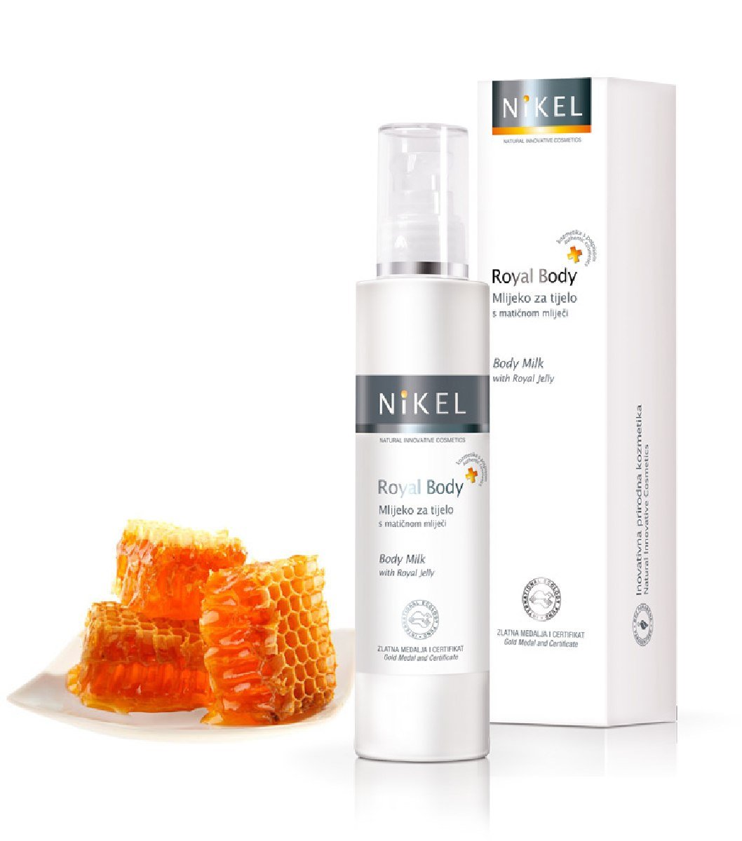 NiKEL Nikel mleczko do ciała z mleczkiem pszczelim 200 ml NIK08936