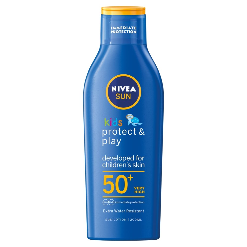 Nivea Sun Kids Nawilżający balsam ochronny na słońce SPF 50 200 ml