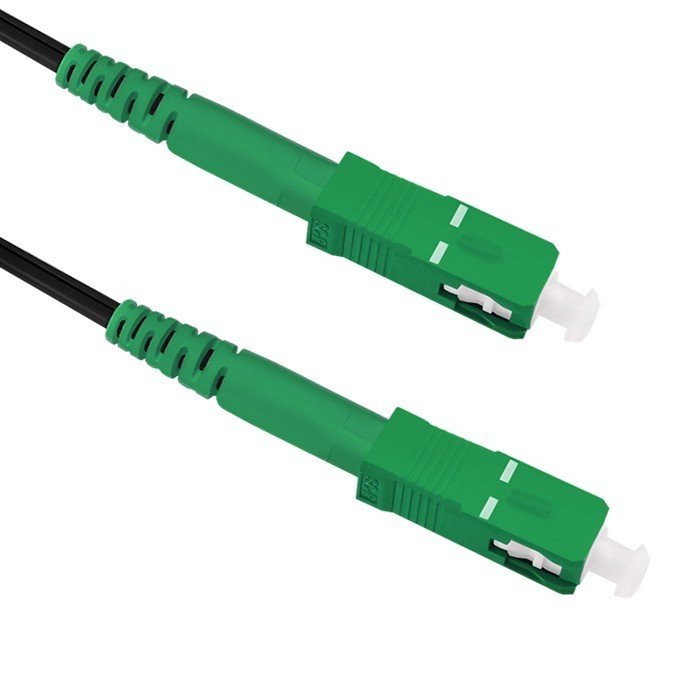 Qoltec Patchcord światłowodowy SC/APC-SC/APC | MESSAGE | SIMPLEX | 100m AKQOLKSSS054220 [7478952]