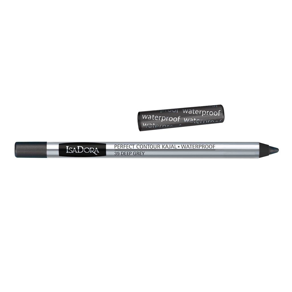 IsaDora Perfect Contour Kajal, konturówka do powiek wodoodporna 39 Deep Grey, 1,3 g