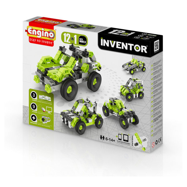 Engino Inventor 12 models cars 1231