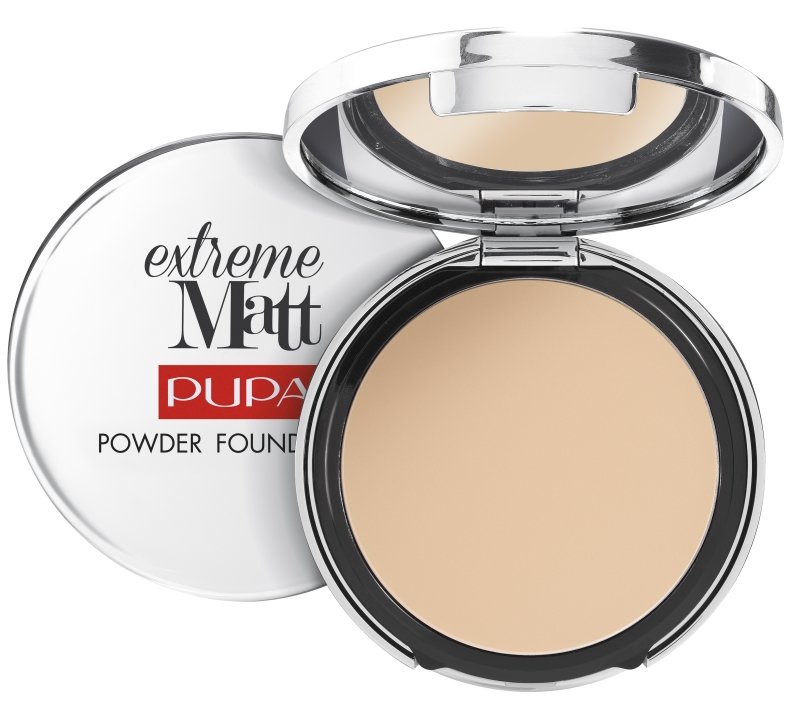 Pupa Extreme Matt Powder Foundation puder w kompakcie 001 Ivory 11g