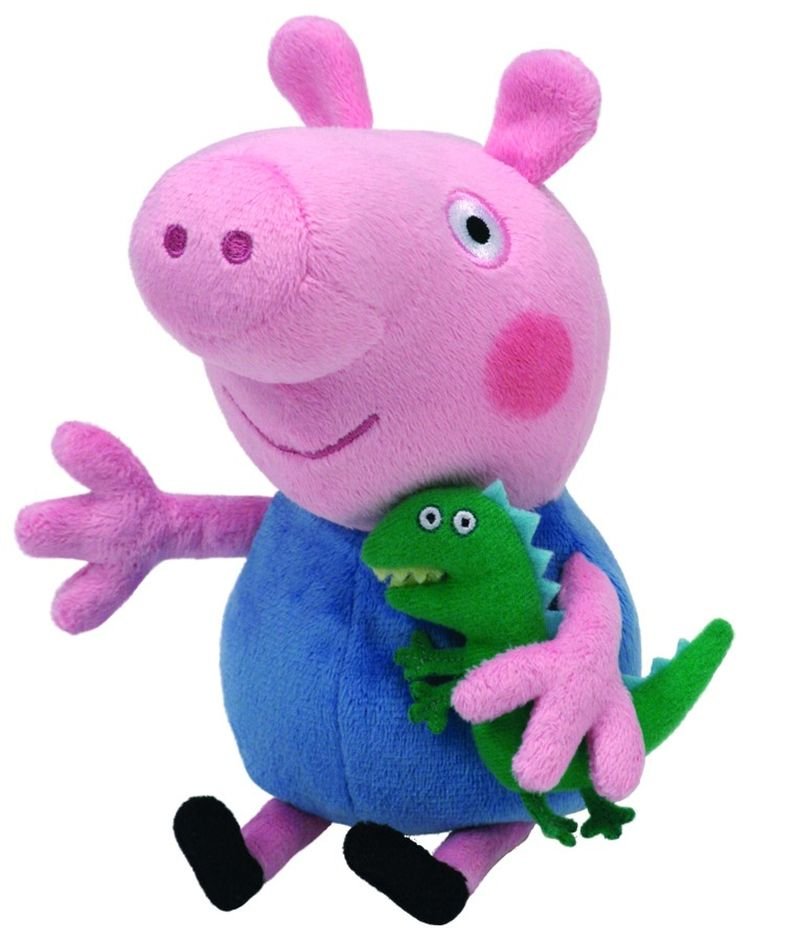 Ty Inc. Beanie Babies Świnka Peppa George - 74794903840ZA