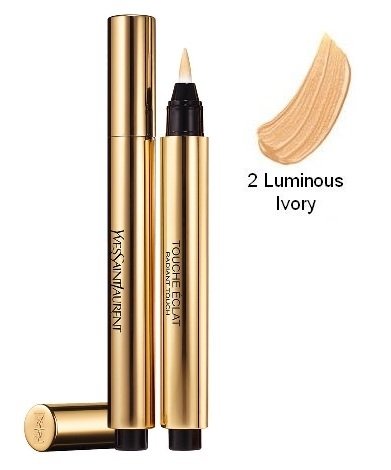 Yves Saint Laurent Touche Eclat Radiant Touch Korektor rozświetlający 2,5ml nr 2 Luminous Ivory