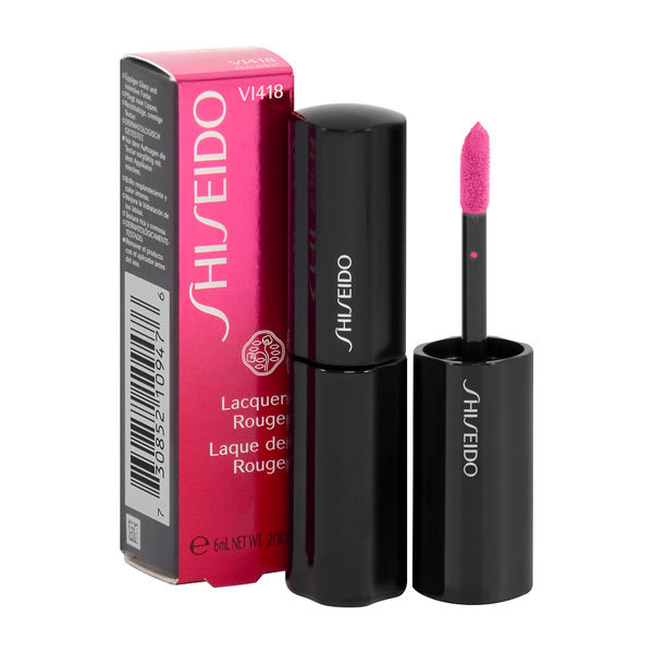 Shiseido Lips Lacquer Rouge błyszczyk do ust odcień VI 418 Diva 4 g