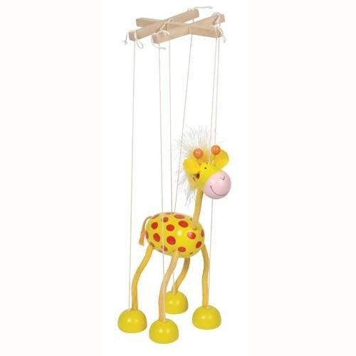 Goki SMARTOYS Drewniana marionetka - żyrafa GXP-613864