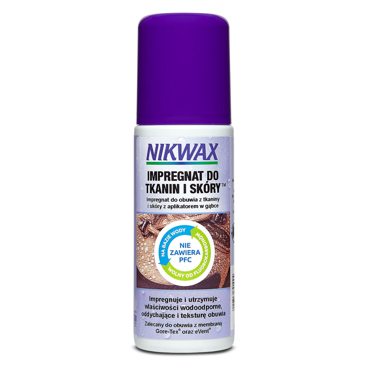 Nikwax NI-05 impregnat skóra/tkanina gąbka 125 ml
