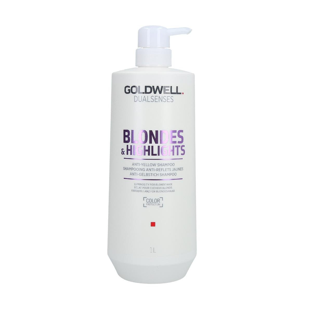 Goldwell Dualsenses Blondes Highlights szampon do włosów 1000 ml dla kobiet