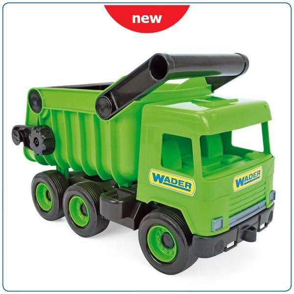 Wader Middle Truck Wywrotka zielona w kartonie