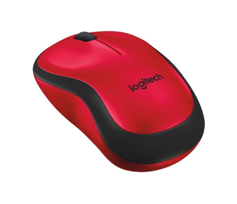 Logitech M220 Silent czerwona (910-004880)