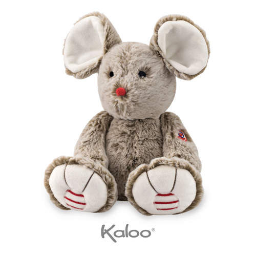 Kaloo - Myszka piaskowy beż 31 cm kolekcja Rouge