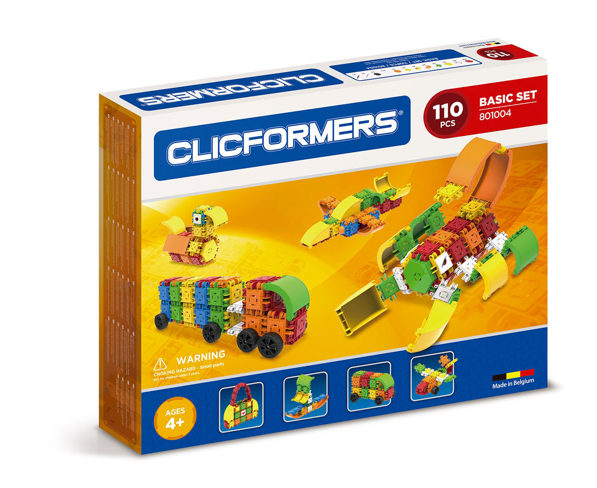 Clics CLICSFORMERS Klocki 110 el. 801004