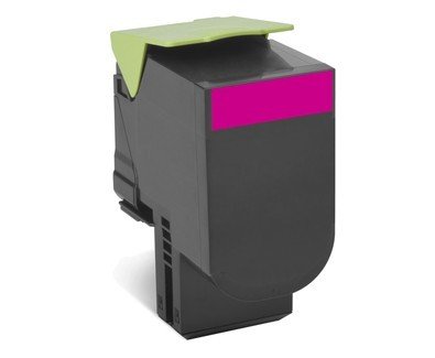 Toner LEXMARK 80C2SM0, purpurowy, 2000 str.