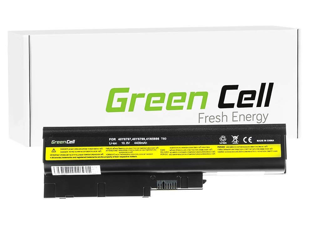 Green Cell Bateria do Lenovo T60 R60 6 cell 11,1V AKG4NAB00380 [7519275]