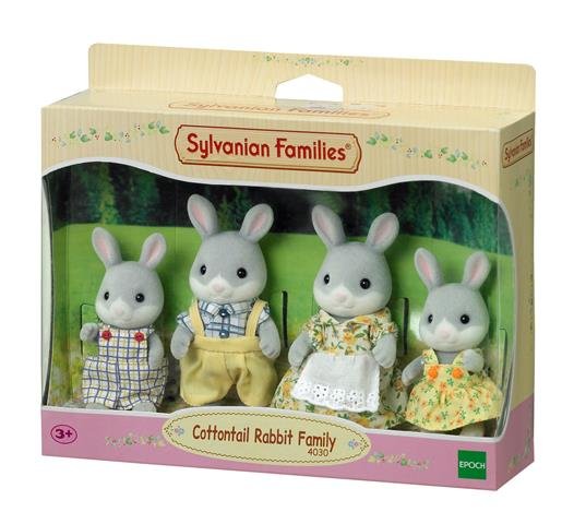 Sylvanian Families Rodzina szarych królików