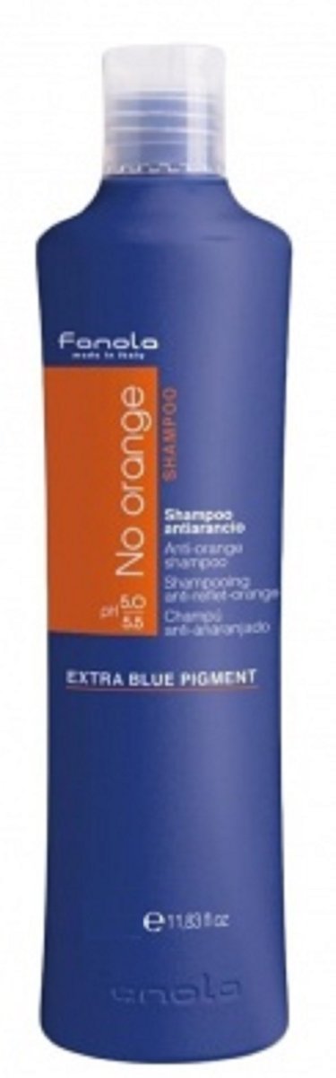 Fanola No Orange | Szampon neutralizujący ciepłe odcienie ciemnych włosów 350ml