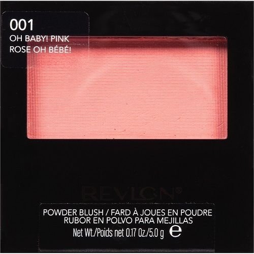 Revlon Powder Blush, róż do policzków 001 Oh Baby! Pink, 5 g