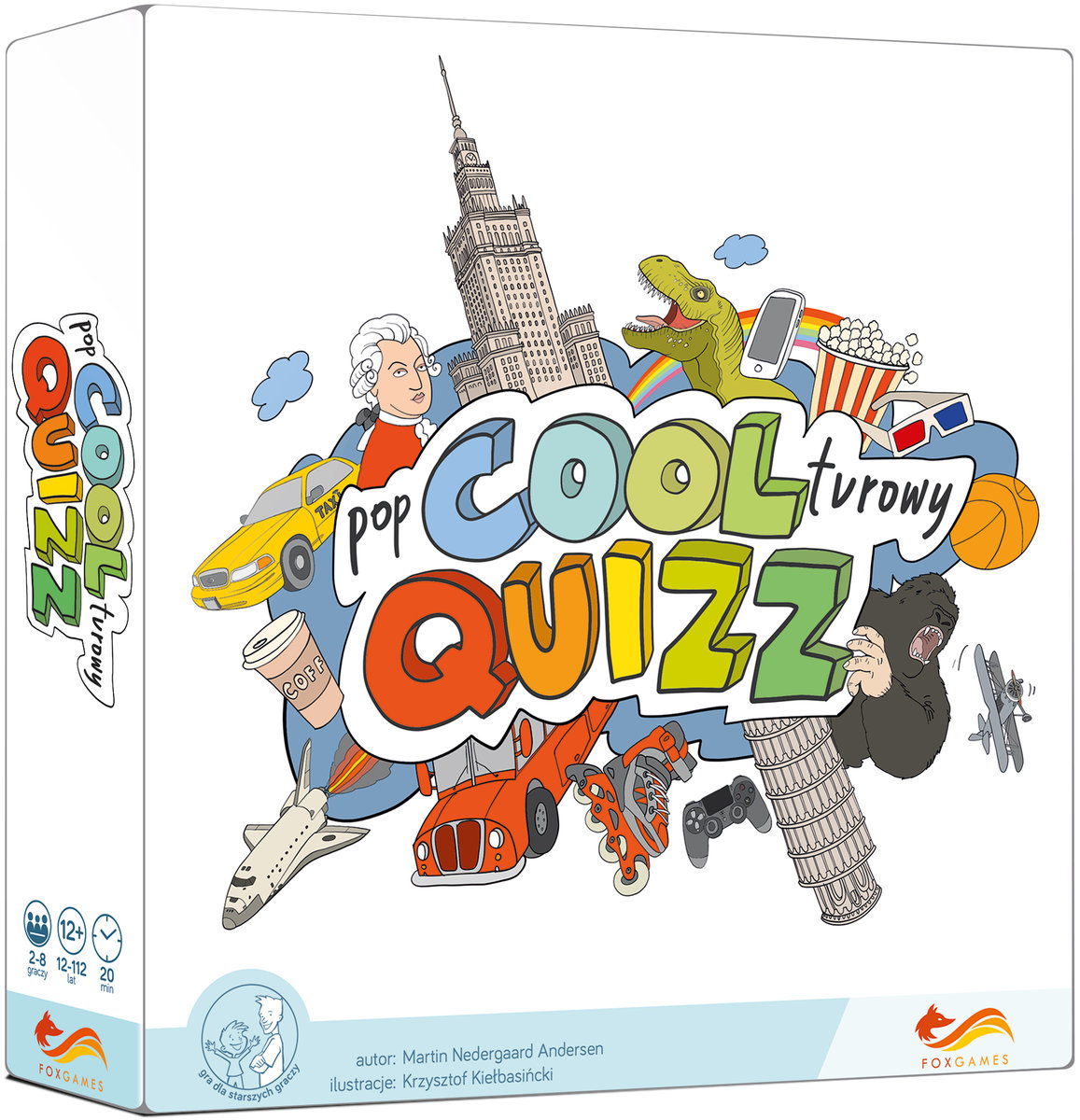 Foxgames Gra PopCOOLturowy Quizz