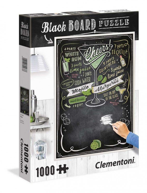Clementoni 1000 elementów Black Board Cheers WZCLET0UJ039467
