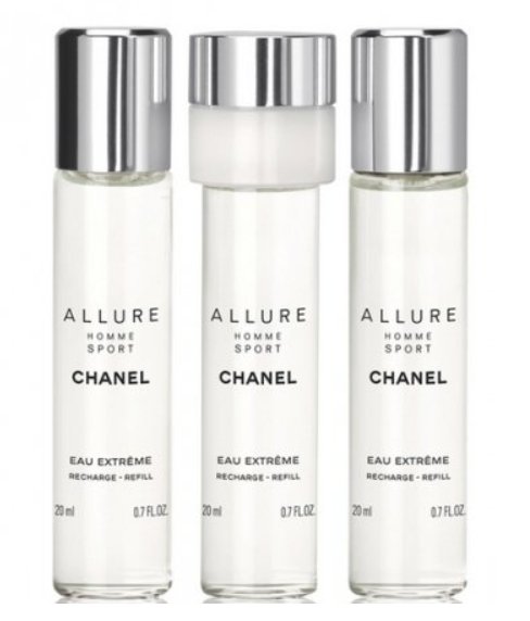 Chanel Allure Homme Sport Eau Extreme, zestaw kosmetyków, 3 szt.