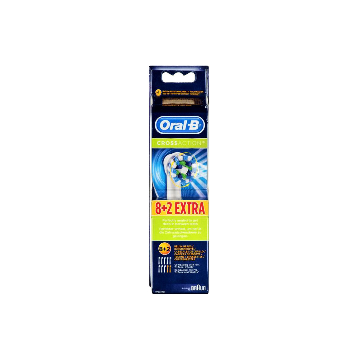 Braun ORAL-B Cross Action 10szt. EB50-10