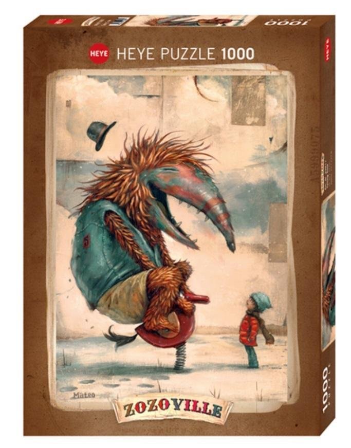 Heye Puzzle 1000 elementów Zozoville Czas wiosny
