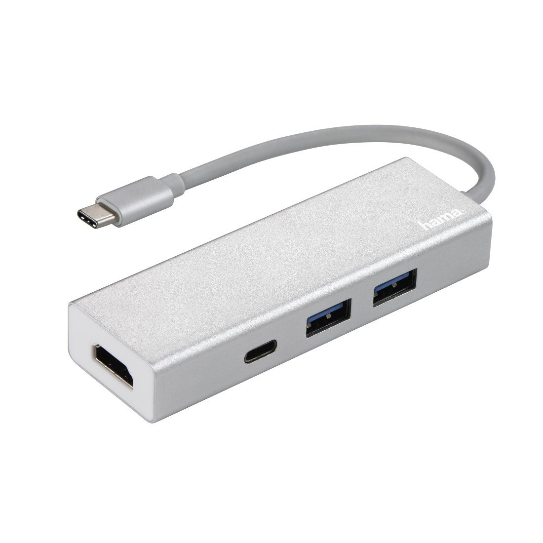 Hama USB-3.1-Type-C-Hub 1:3 Alu + HDMI