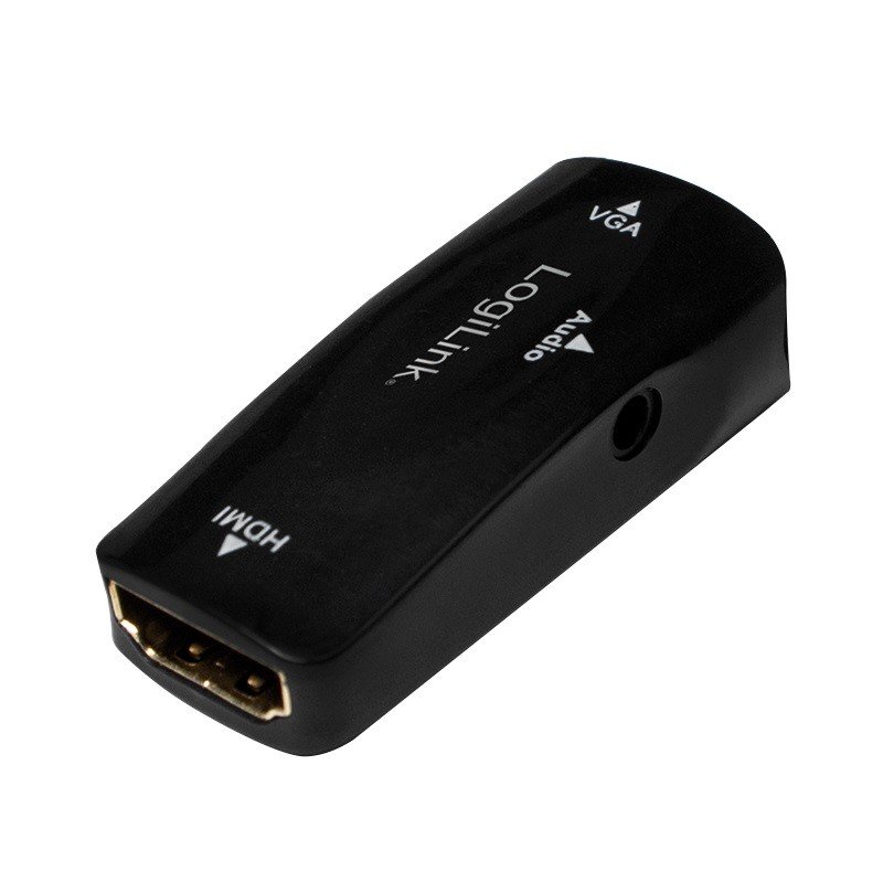 Logilink Konwerter HDMI CV0108 HDMI (F) na VGA (F), audio 3,5mm jack CV0108