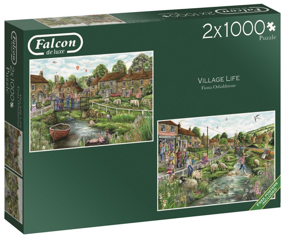 Jumbo Falcon, puzzle Życie na wsi