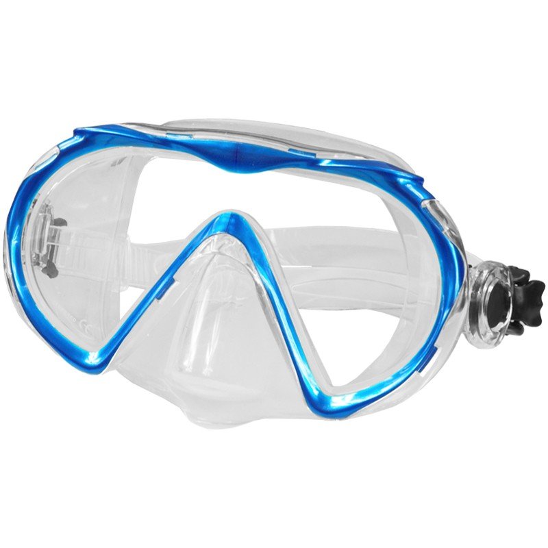 Aqua Speed Maska do nurkowania, Kuma, jasnoniebieska
