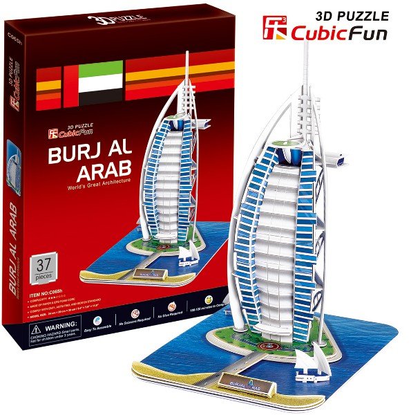 Cubic Fun, puzzle 3D Burj Al Arab