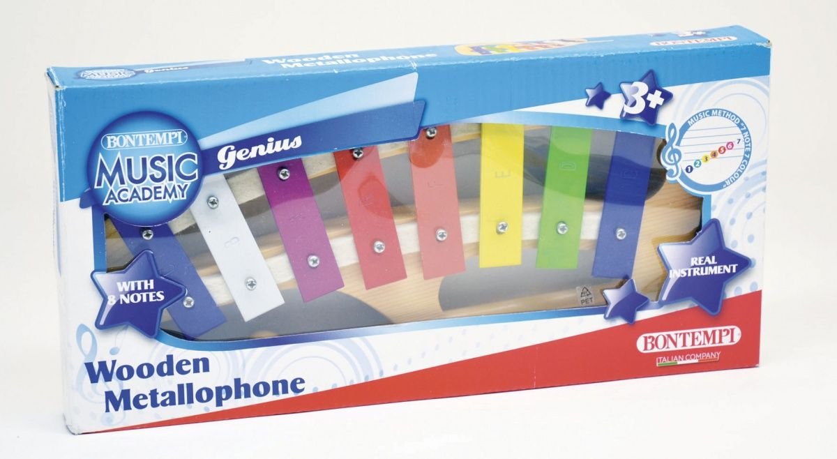 Bontempi Play drewniane cymbałki 35503