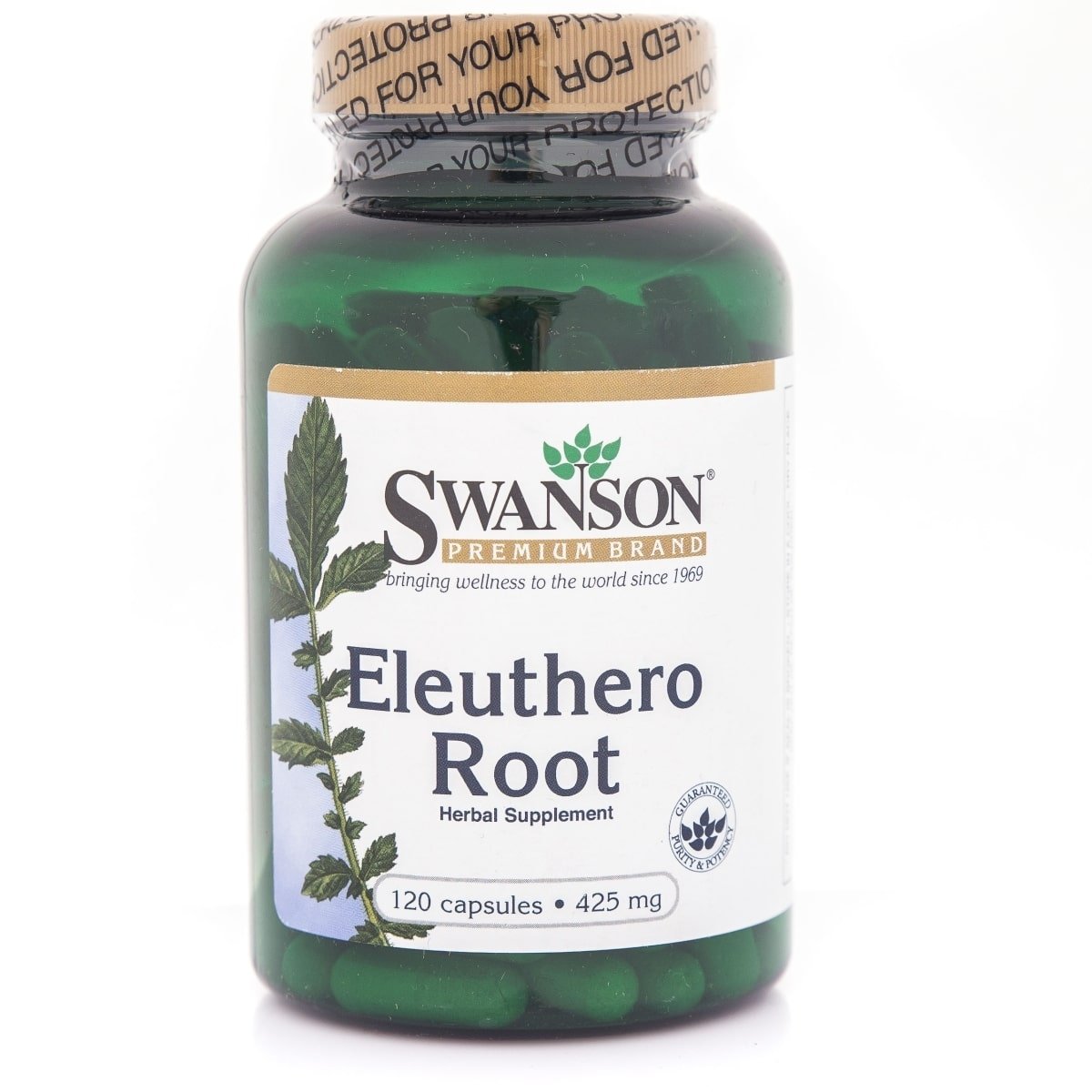 Swanson - Eleuthero Root (Żeń-Szeń Syberyjski), 425mg, 120 kapsułek