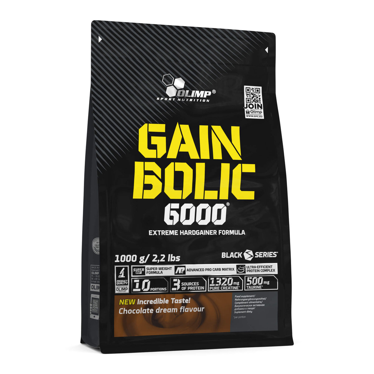 Olimp SPORT NUTRITION SPORT NUTRITION Gain Bolic 6000 1kg czekolada czekoladowy roz uniw 038105) 038105