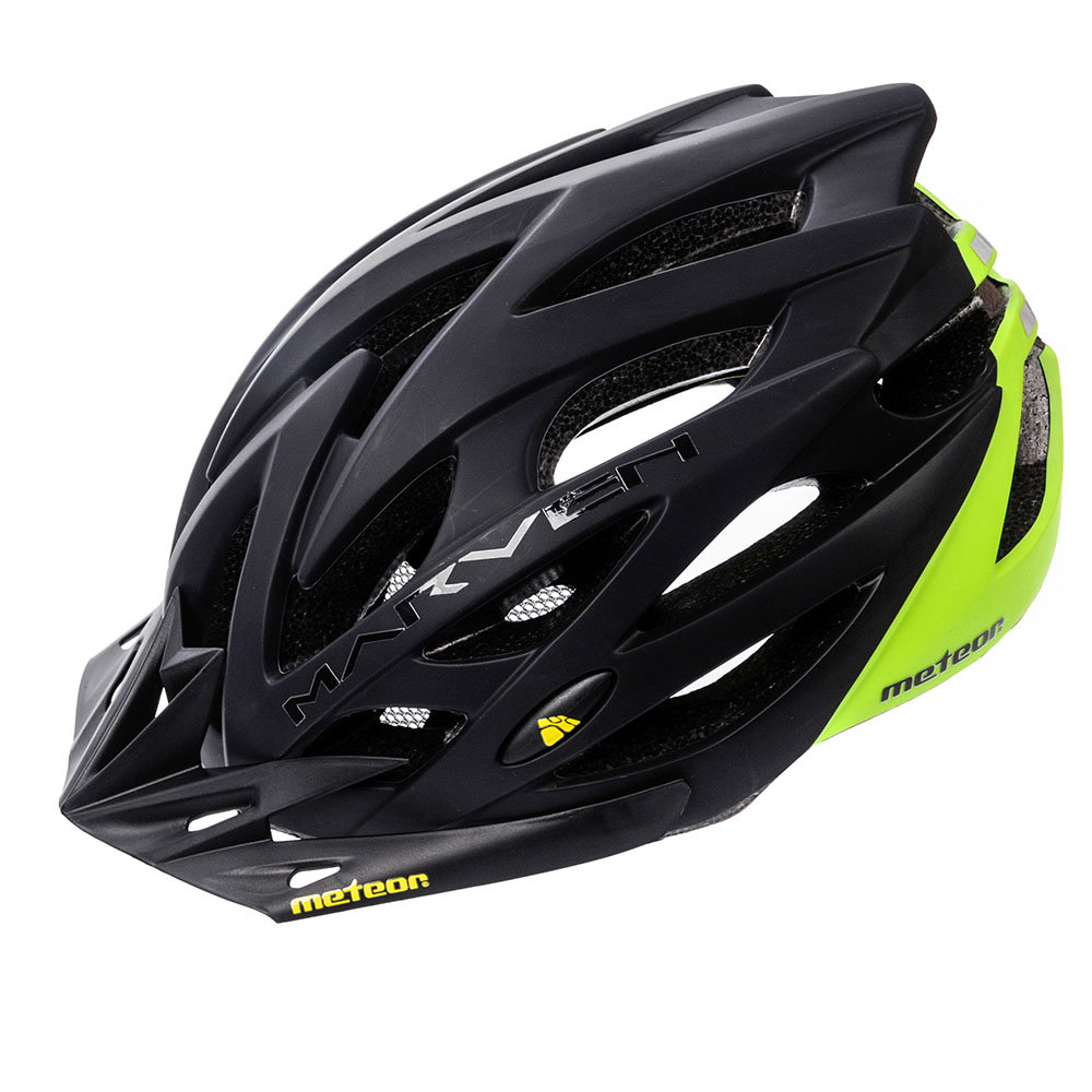 Meteor Kask rowerowy ochronny dla dorosłych, Marven, rozmiar 55-58