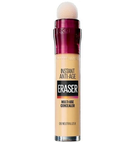 Maybelline The Eraser Eye Instant Anti-Age Korektor z Gąbeczką Neutralizer 003 MAY-6855