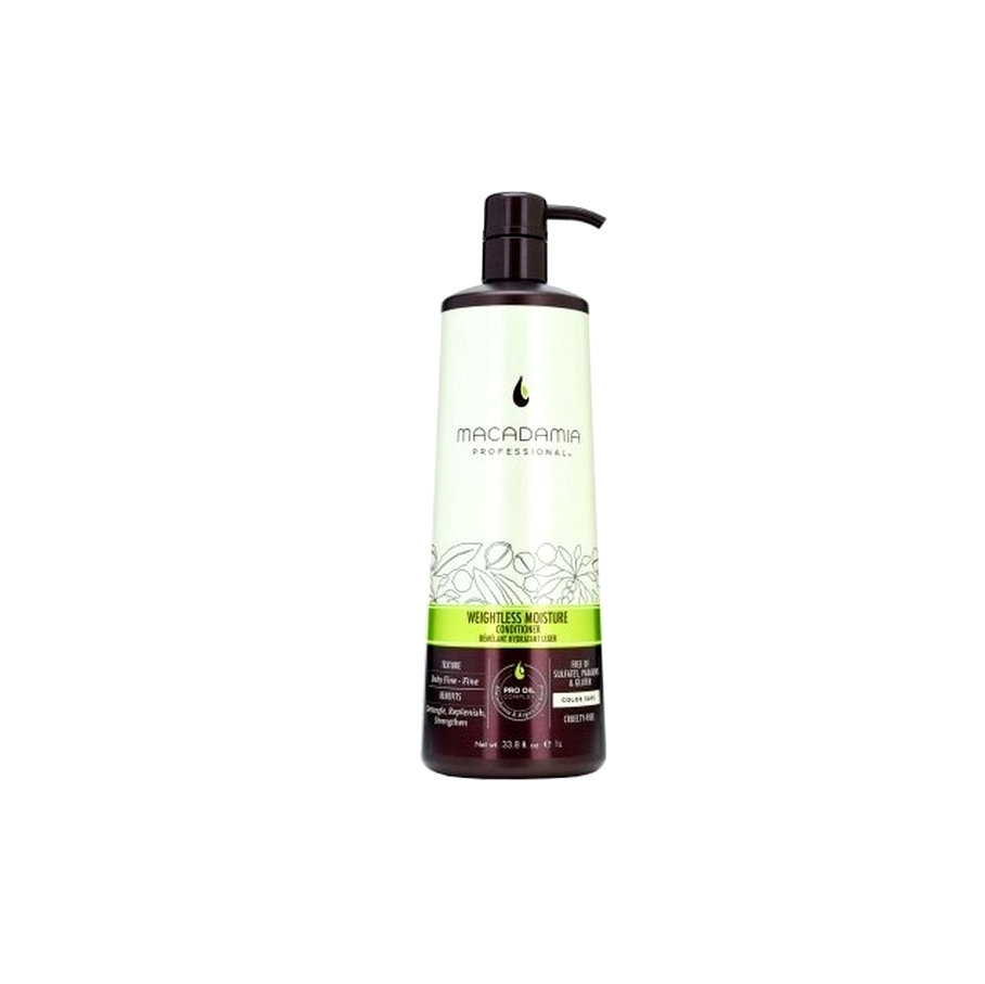 Macadamia Weightless Moisture odżywka Odżywka nawilżająca do włosów cienkie