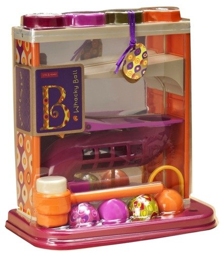 B.Toys B.Toys, klocki Przebijanka z młotkiem transparentna