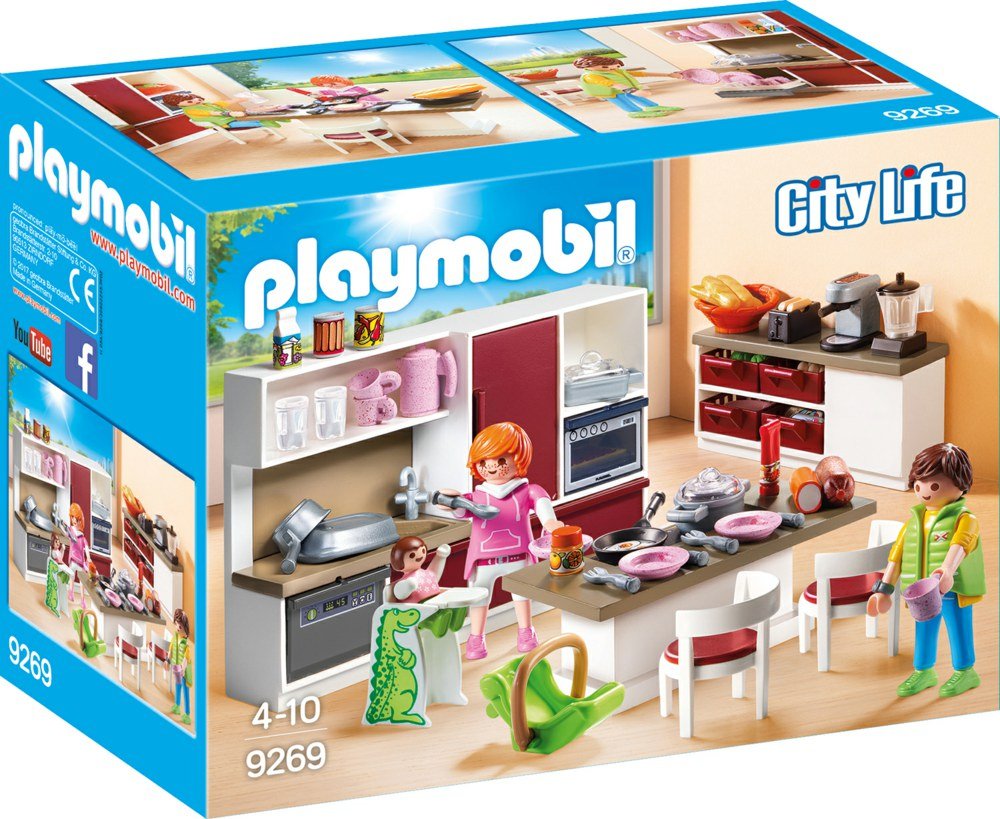 Playmobil Large family kitchen 9269