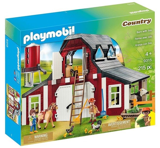 Playmobil Country Gospodarstwo Rolne z Silosem 9315 $