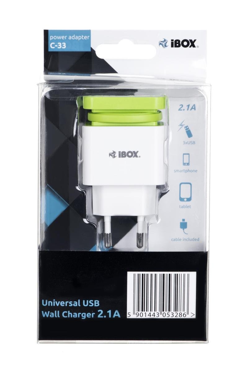 iBox Ładowarka C-33 2xUSB