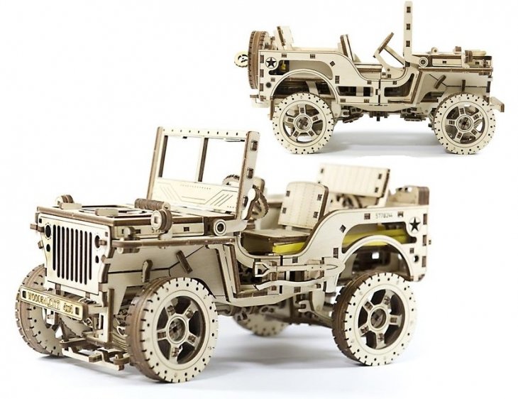 Wooden City Mechanical model 4 x 4