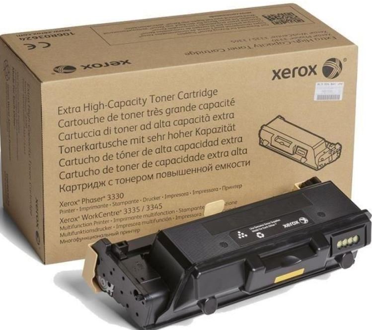 Toner XEROX 106R03623, czarny, 15000 str.