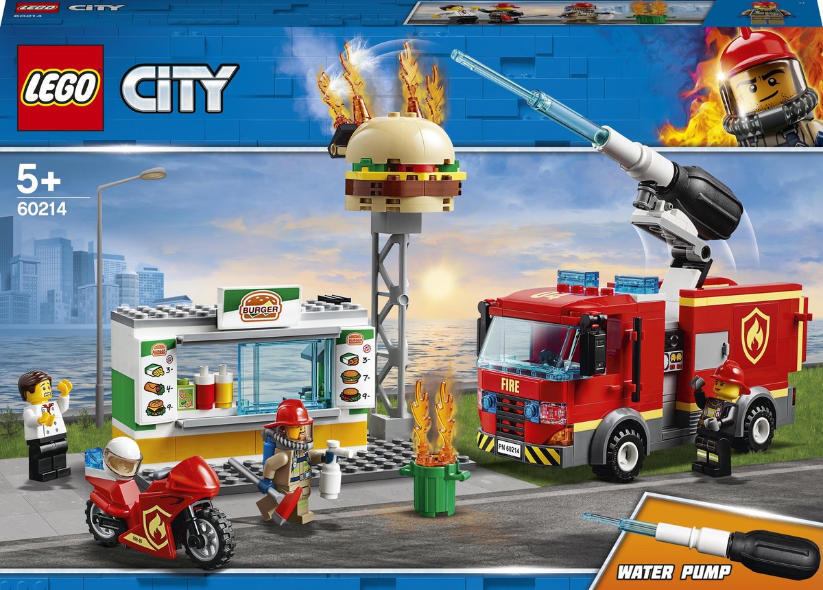 LEGO City Na ratunek w płonącym barze 60214