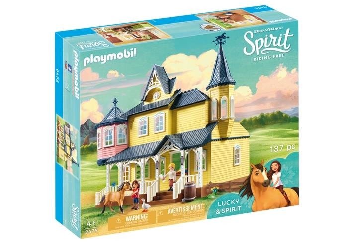 Playmobil Spirit Szczęśliwy dom Lucky 9475