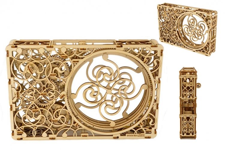 Drewniane puzzle 3D Obraz mechaniczny