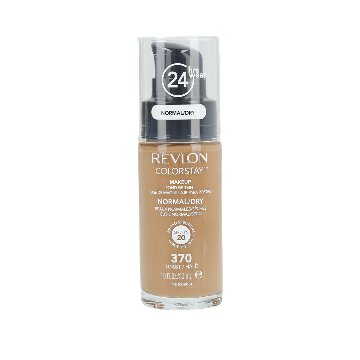 Revlon COLO rstay Makeup for Normal/Dry Skin Toast 370, 1er Pack (1 X 30 G) COSREV1105