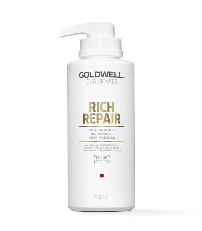 Goldwell DUALSENSES RICH REPAIR 60-sekundowa kuracja do włosów zniszczonych 500ml 0000050154